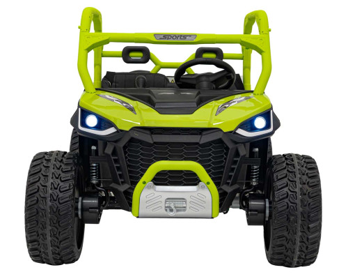 Дитяча акумуляторна вантажівка фермерська UTV Racing Green