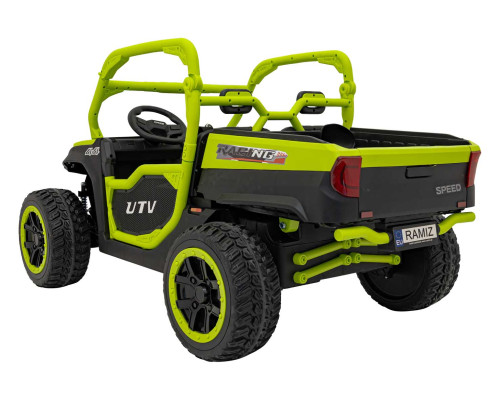 Дитяча акумуляторна вантажівка фермерська UTV Racing Green