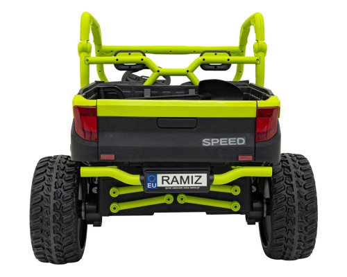 Дитяча акумуляторна вантажівка фермерська UTV Racing Green