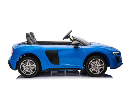 Дитяча акумуляторна машинка Audi Spyder R8 LIFT Синя