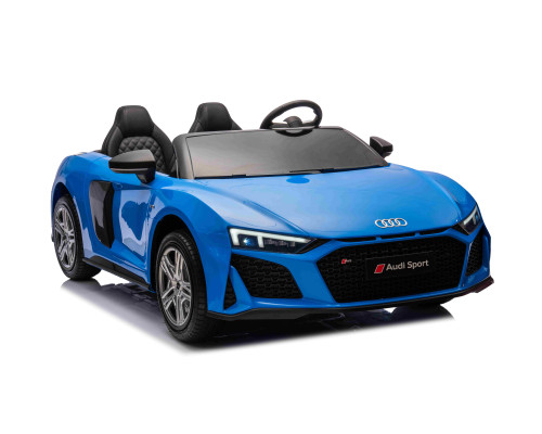Дитяча акумуляторна машинка Audi Spyder R8 LIFT Синя