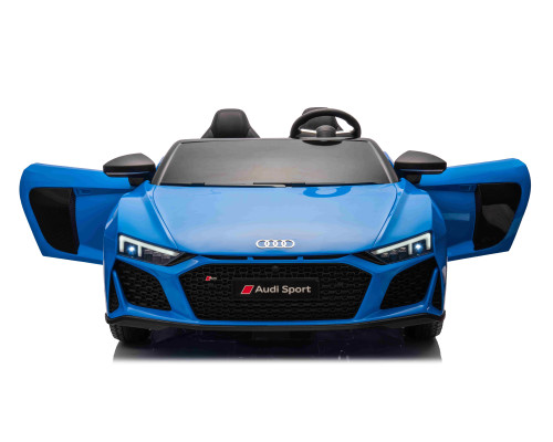 Дитяча акумуляторна машинка Audi Spyder R8 LIFT Синя