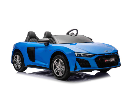 Дитяча акумуляторна машинка Audi Spyder R8 LIFT Синя