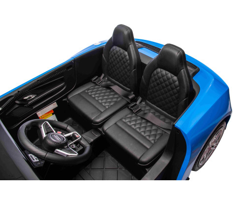 Дитяча акумуляторна машинка Audi Spyder R8 LIFT Синя