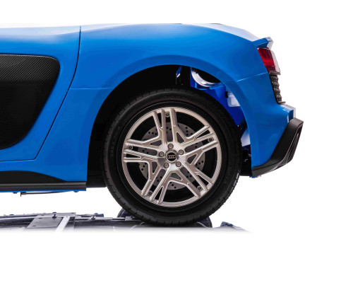 Дитяча акумуляторна машинка Audi Spyder R8 LIFT Синя