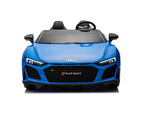 Дитяча акумуляторна машинка Audi Spyder R8 LIFT Синя