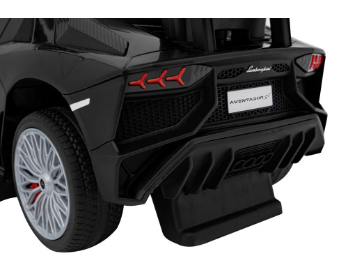 Дитячий толокар Lamborghini Aventador SV Ride-On чорний