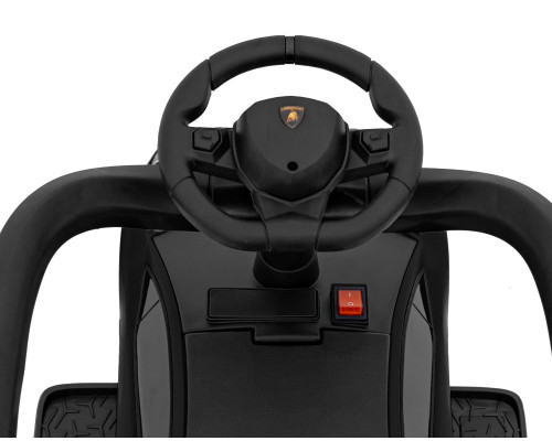Дитячий толокар Lamborghini Aventador SV Ride-On чорний