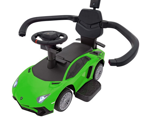 Дитячий толокар Lamborghini Aventador SV Зелений