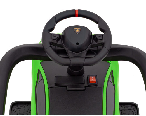 Дитячий толокар Lamborghini Aventador SV Зелений