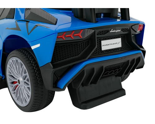 Дитячий толокар Lamborghini Aventador SV Синя