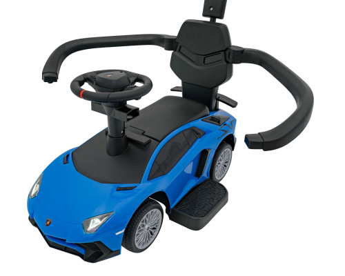 Дитячий толокар Lamborghini Aventador SV Синя