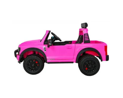 Дитяча акумуляторна машинка Ford Super Duty Рожева