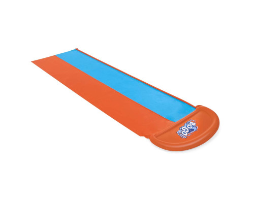 Водна гірка 2-місна Bestway 52328, 488 см - помаранчево-блакитна