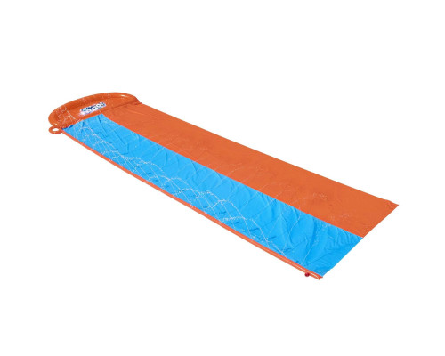 Водна гірка 2-місна Bestway 52328, 488 см - помаранчево-блакитна