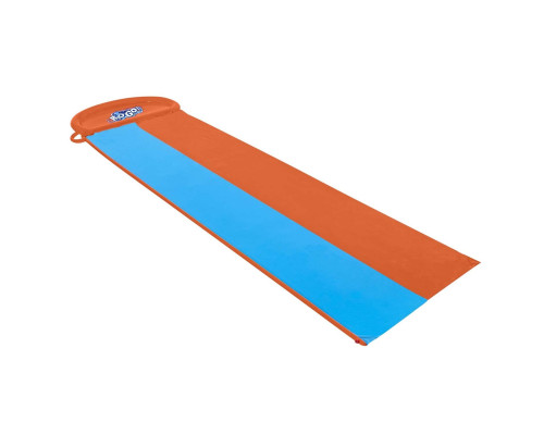 Водна гірка 2-місна Bestway 52328, 488 см - помаранчево-блакитна