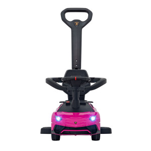 Дитячий толокар Lamborghini Aventador SV Ride-On рожевий
