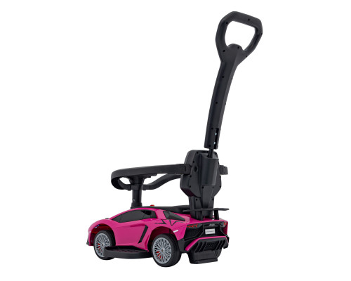 Дитячий толокар Lamborghini Aventador SV Ride-On рожевий