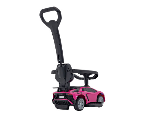 Дитячий толокар Lamborghini Aventador SV Ride-On рожевий