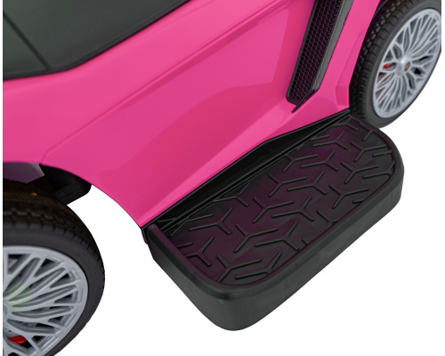 Дитячий толокар Lamborghini Aventador SV Ride-On рожевий