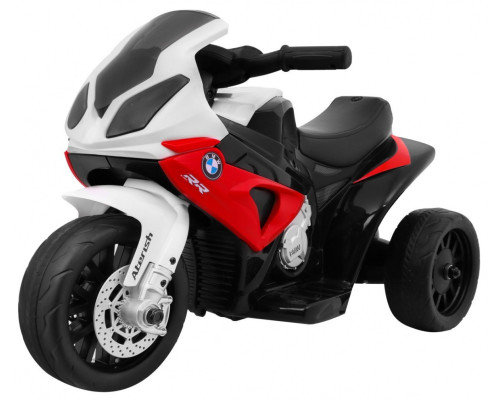 Акумуляторний мотоцикл BMW S1000 RR Mini дитячий Червоний + 3 колеса + Звук + LED