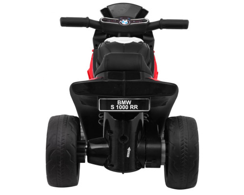 Акумуляторний мотоцикл BMW S1000 RR Mini дитячий Червоний + 3 колеса + Звук + LED