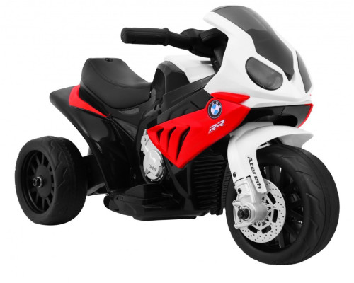 Акумуляторний мотоцикл BMW S1000 RR Mini дитячий Червоний + 3 колеса + Звук + LED