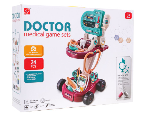 Дитяча іграшкова медична аптечка 3+