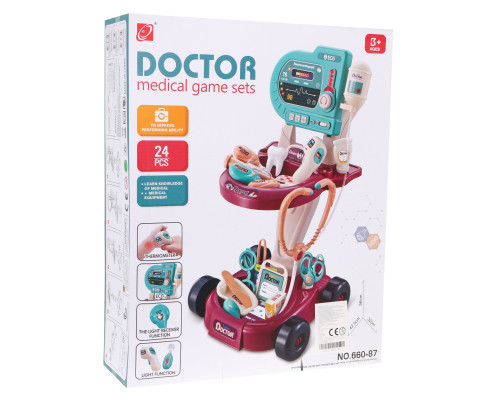 Дитяча іграшкова медична аптечка 3+