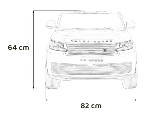 Автомобіль Range Rover SUV Lift Red