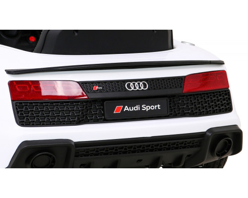Дитяча акумуляторна машинка Audi R8 LIFT Біла