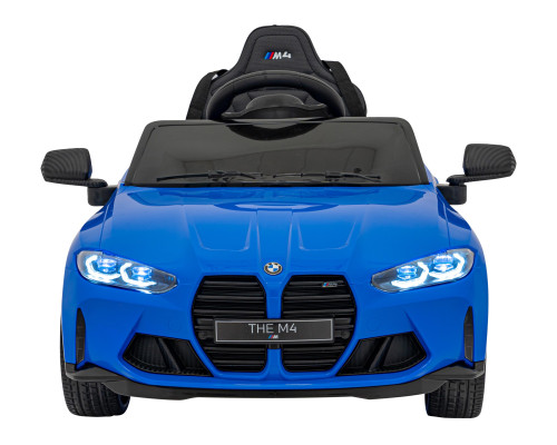 Дитяча акумуляторна машинка BMW M4 Синя