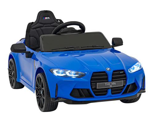 Дитяча акумуляторна машинка BMW M4 Синя