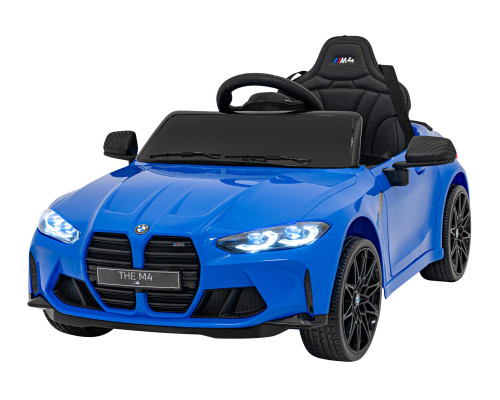 Дитяча акумуляторна машинка BMW M4 Синя