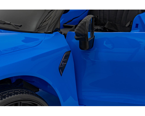 Дитяча акумуляторна машинка BMW M4 Синя