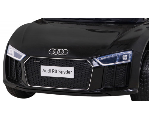 Дитяча акумуляторна машинка Audi R8 Чорна