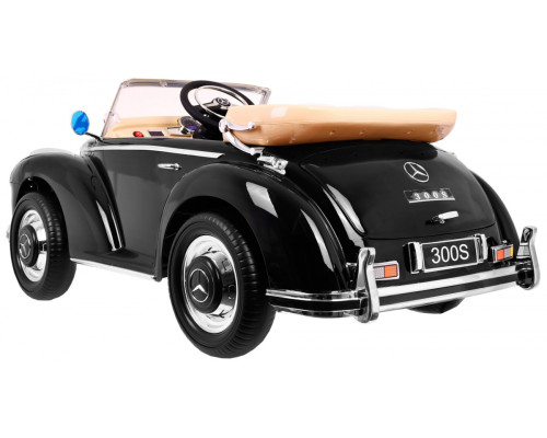 Дитяча акумуляторна машинка Mercedes Benz 300S Retro for Children Чорна