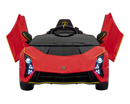 Дитяча акумуляторна машинка Lamborghini Invencible Червона