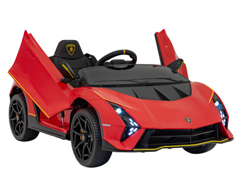 Дитяча акумуляторна машинка Lamborghini Invencible Червона