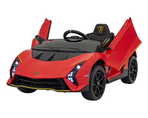 Дитяча акумуляторна машинка Lamborghini Invencible Червона