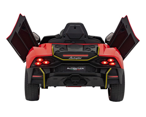Дитяча акумуляторна машинка Lamborghini Invencible Червона