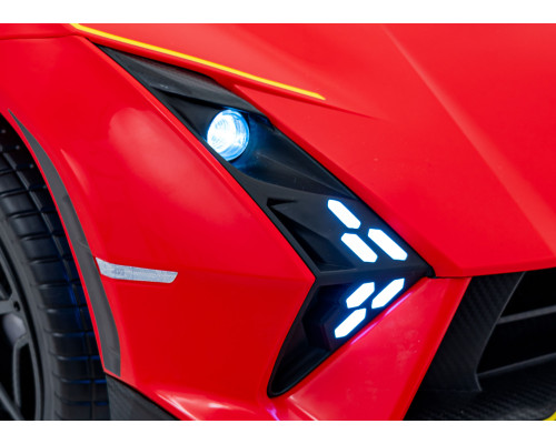 Дитяча акумуляторна машинка Lamborghini Invencible Червона