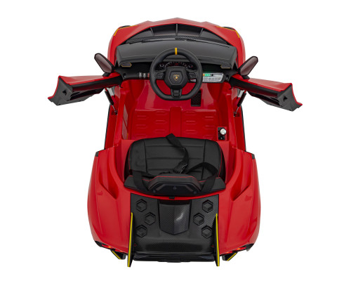 Дитяча акумуляторна машинка Lamborghini Invencible Червона