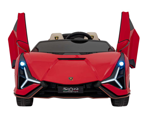Дитяча акумуляторна машинка Lamborghini SIAN Red
