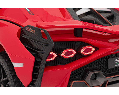 Дитяча акумуляторна машинка Lamborghini SIAN Red