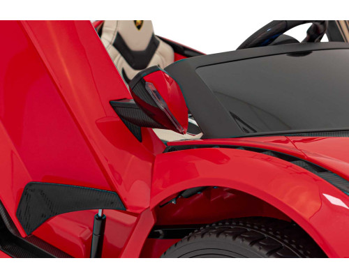 Дитяча акумуляторна машинка Lamborghini SIAN Red