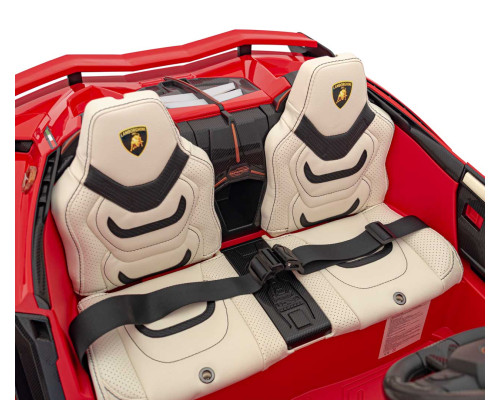 Дитяча акумуляторна машинка Lamborghini SIAN Red
