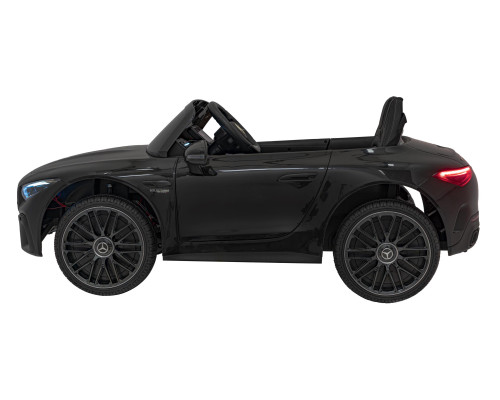 Дитяча акумуляторна машинка Mercedes Benz AMG SL63 Чорна