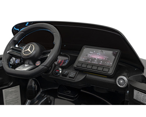 Дитяча акумуляторна машинка Mercedes Benz AMG SL63 Чорна