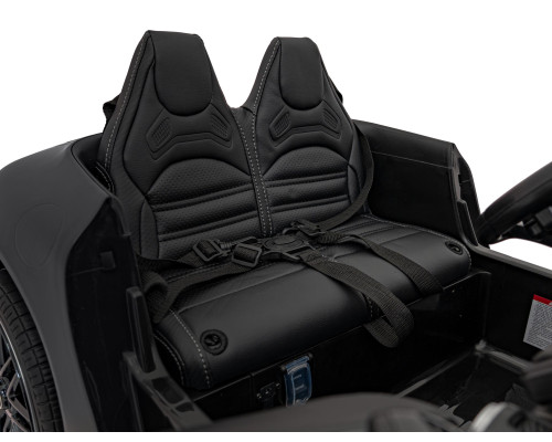 Дитяча акумуляторна машинка Mercedes Benz AMG SL63 Чорна